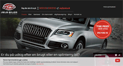 Desktop Screenshot of jelsbiler.dk